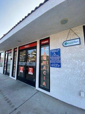 Pharmacy Glass door