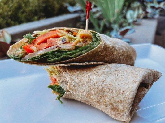 Four Sister Hummus Wrap