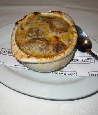 Classic Baked Onion Soup