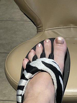 Pampered pedi