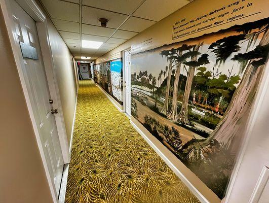 Hallway on second floor