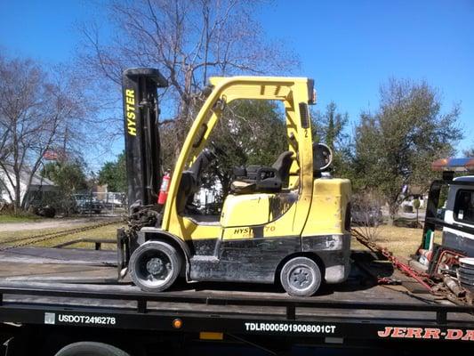 Forklift  transport