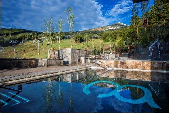 Commercial pool in Breckenridge