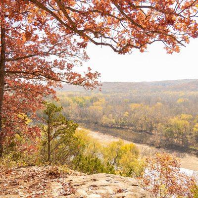 Overlooking the Meramec River