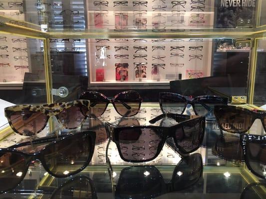 We love designer sunglasses! Coach, Vera Wang, Versace, Gucci.. Add your prescription to see your best!