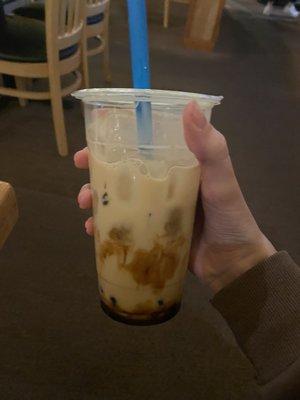 Dirty bubble Milk Tea