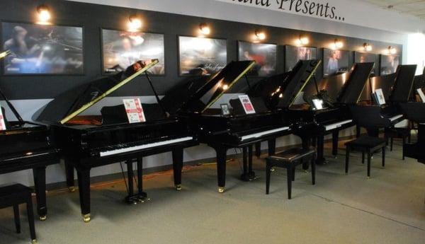 Cordogan's has more grand pianos on display than any other piano store in Illinois...and beyond!