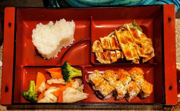 Teriyaki Chicken and California Roll Combo at Kotobuki