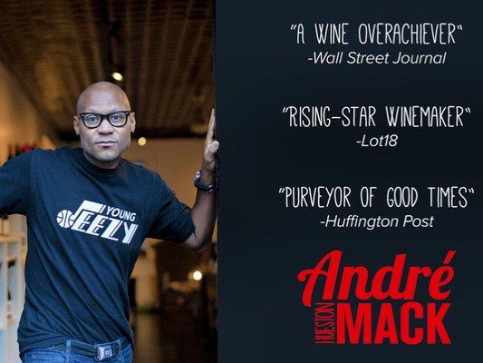 Virtual Wine Tasting with André Mack Wednesday 7/29