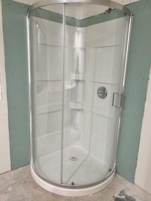 This is the shower mastercare installed in my master bedroom.  Cheap