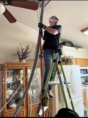 Cleaning your airducts keeps your air fresh and clean inside your home!