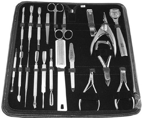 Professional grade Stainless Steel Manicure Pedicure 20 Piece Kit