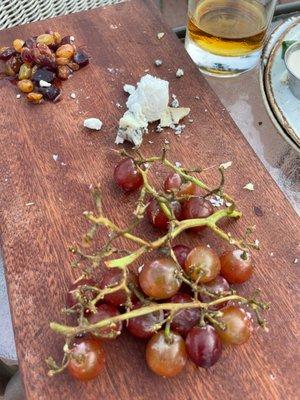 Artesian Cheeses plate was a hit with our whole group...should have captured a before picture but you can see the after :)