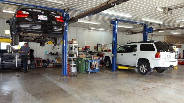 Our full service repair shop is able to take care of your vehicle's needs.