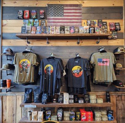 Coffee Armory in Pigeon Forge - a nice selection of coffee and clothing.