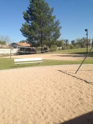 Volleyball court