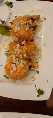 Bang bang shrimp. Great spice flavor!