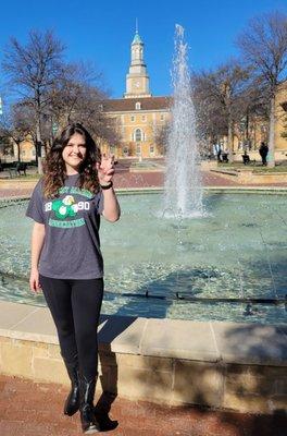 UNT Student Alumni Membership tshirt,  January 2022.