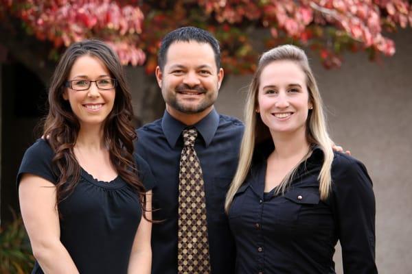 Dr. Holly Crawford, Dr. Chad Hurst, and Dr. Megan Gouldin are here for your entire family's chiropractic care needs.