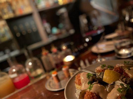 Crispy Fried Gulf Oysters & the infamous Tartare