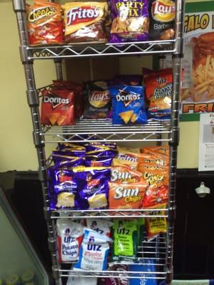 Chip selection.