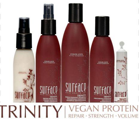 Volume treatment with surface trinity products.  Increase your volume! Add on for $17