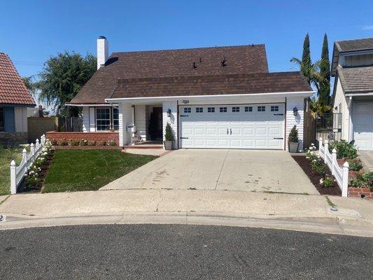 This is the after of our house, it was a fixer upper, but Pablo helped us see the potential in our house and we are so glad he did!