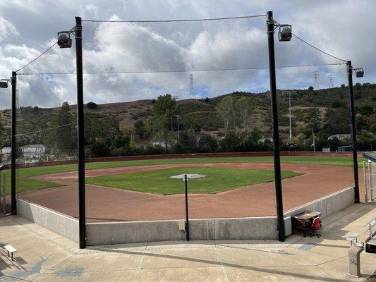 The baseball facility it tops!