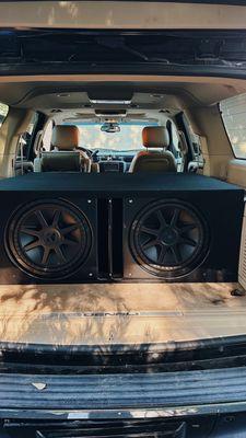 Custom subwoofer boxes