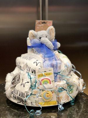 Another diaper cake for another baby shower