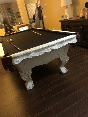 Pool table (we are still painting )