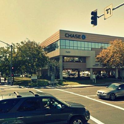 Chase Bank and ATM on Dublin Blvd few paces away from cosmetic dentist Persimmon Dental Care