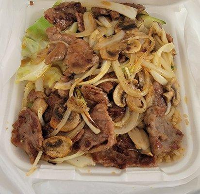 Teriyaki beef $10