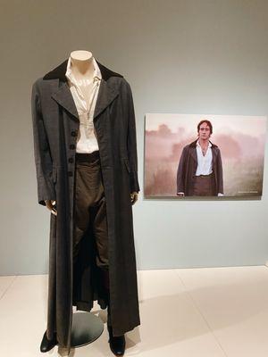 William Darcy in Pride and Prejudice - Jane Austen exhibit in 2022