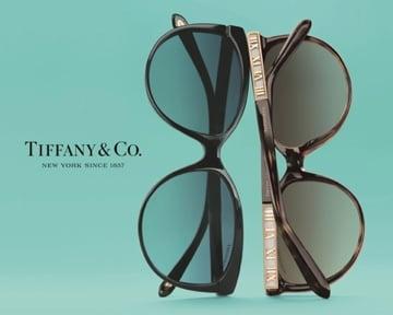 Gorgeous selection of Tiffany frames and sunglasses