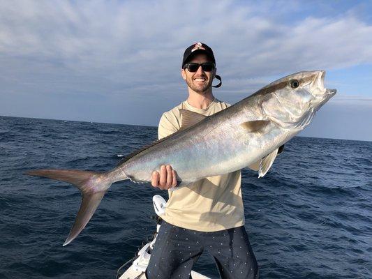 80 lb amber jack!!!!