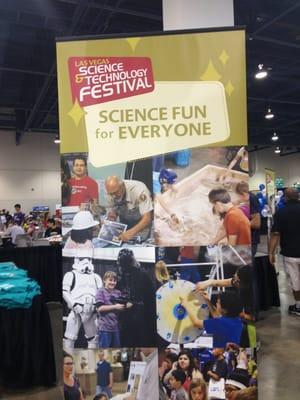 Kiddos exploring the Science Festival