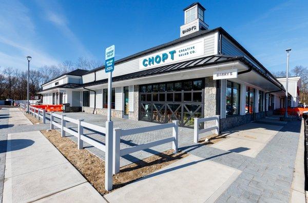 Exterior photo of Chopt.