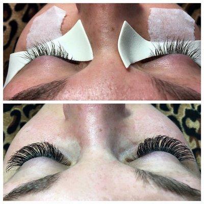 Eyelash extensions by Jessica