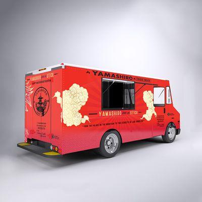 Yamashiro Food Truck Wrap