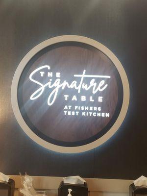 the Signature Table in Fishers Test Kitchen  #yum #ReviewsByRL