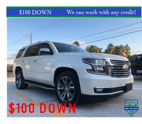 2015 Chevrolet Tahoe   LTZ WHT Call us 7136693052. Book your appointment