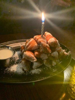 Birthday dessert