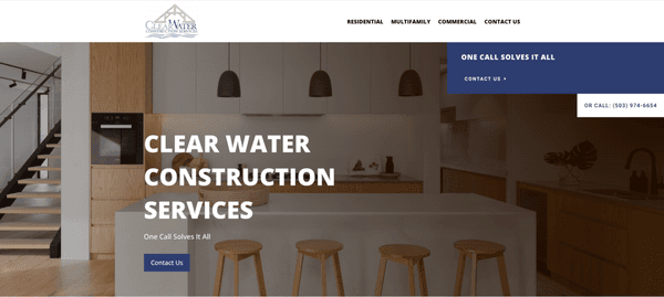 Clear Water Construction Services