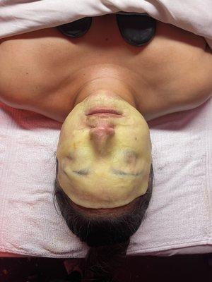 Custom relaxation facial