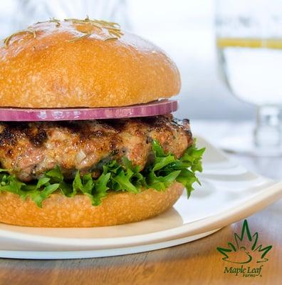 Maple Leaf Farms Ground Duck Burger