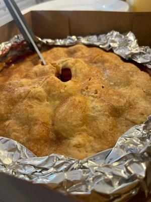 strawberry rhubarb pie