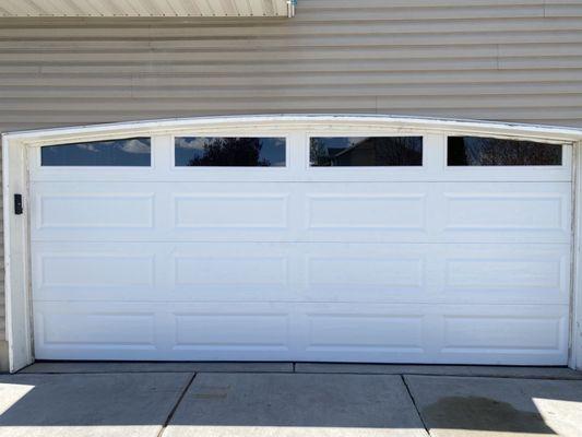 So pleased with the work that was done on our new garage door. They were fast, efficient, and very professional.