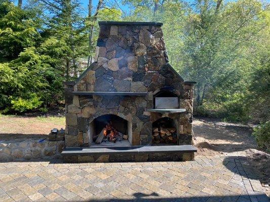 Fire Place Pizza Oven