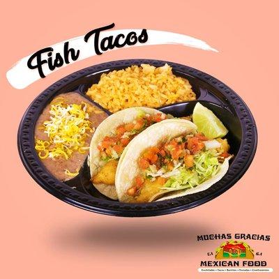 Friends don't let friends go taco-less. So why don't you come at Muchas Gracias and share our amazing fish tacos